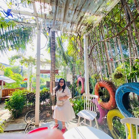 Gio Homestay And Coffee Ap Khanh Phuoc Eksteriør bilde