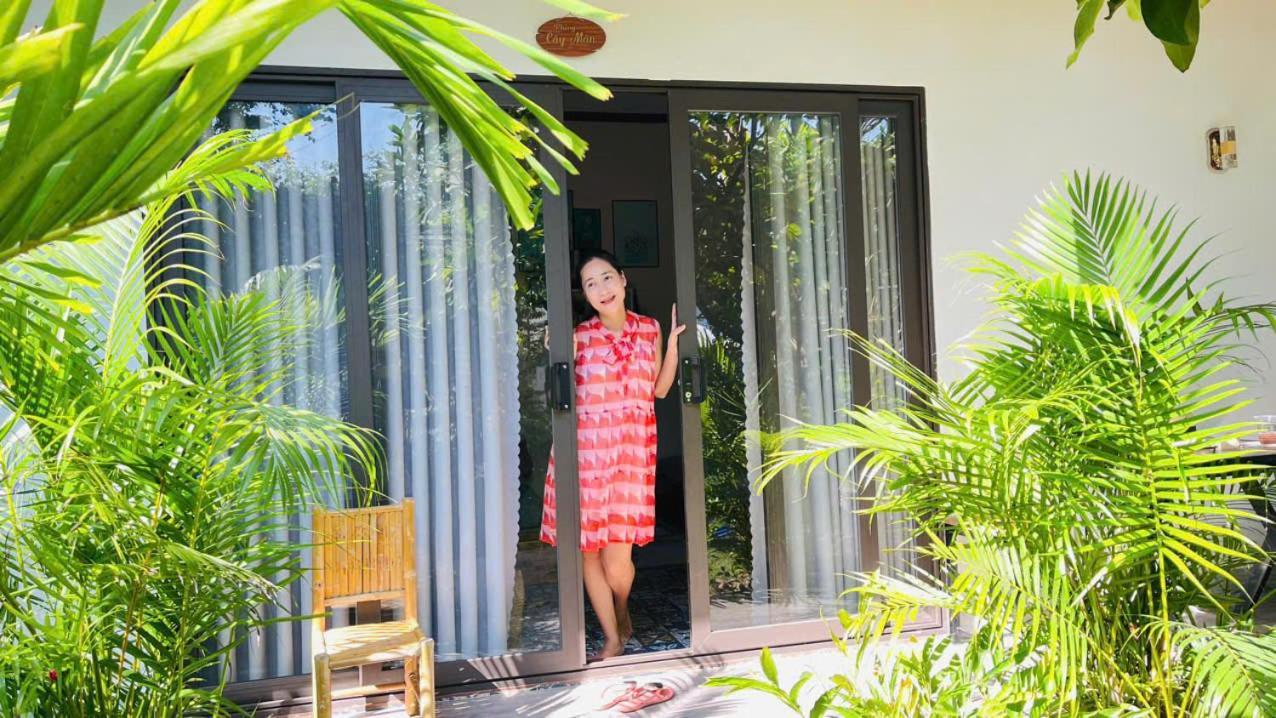 Gio Homestay And Coffee Ap Khanh Phuoc Eksteriør bilde