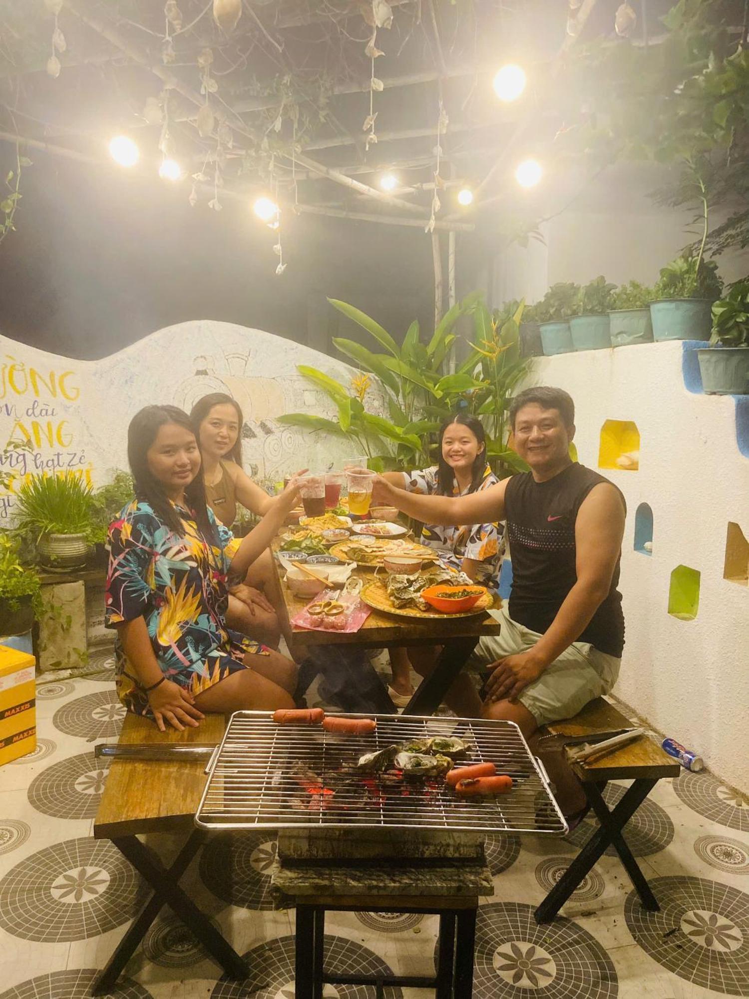 Gio Homestay And Coffee Ap Khanh Phuoc Eksteriør bilde