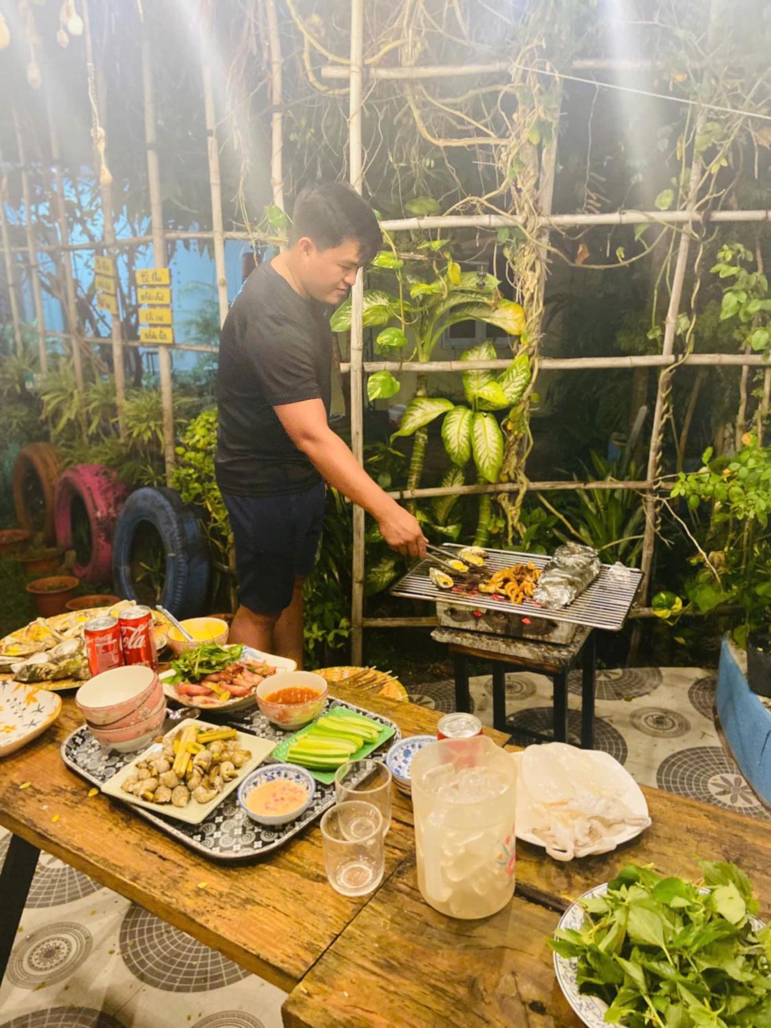 Gio Homestay And Coffee Ap Khanh Phuoc Eksteriør bilde