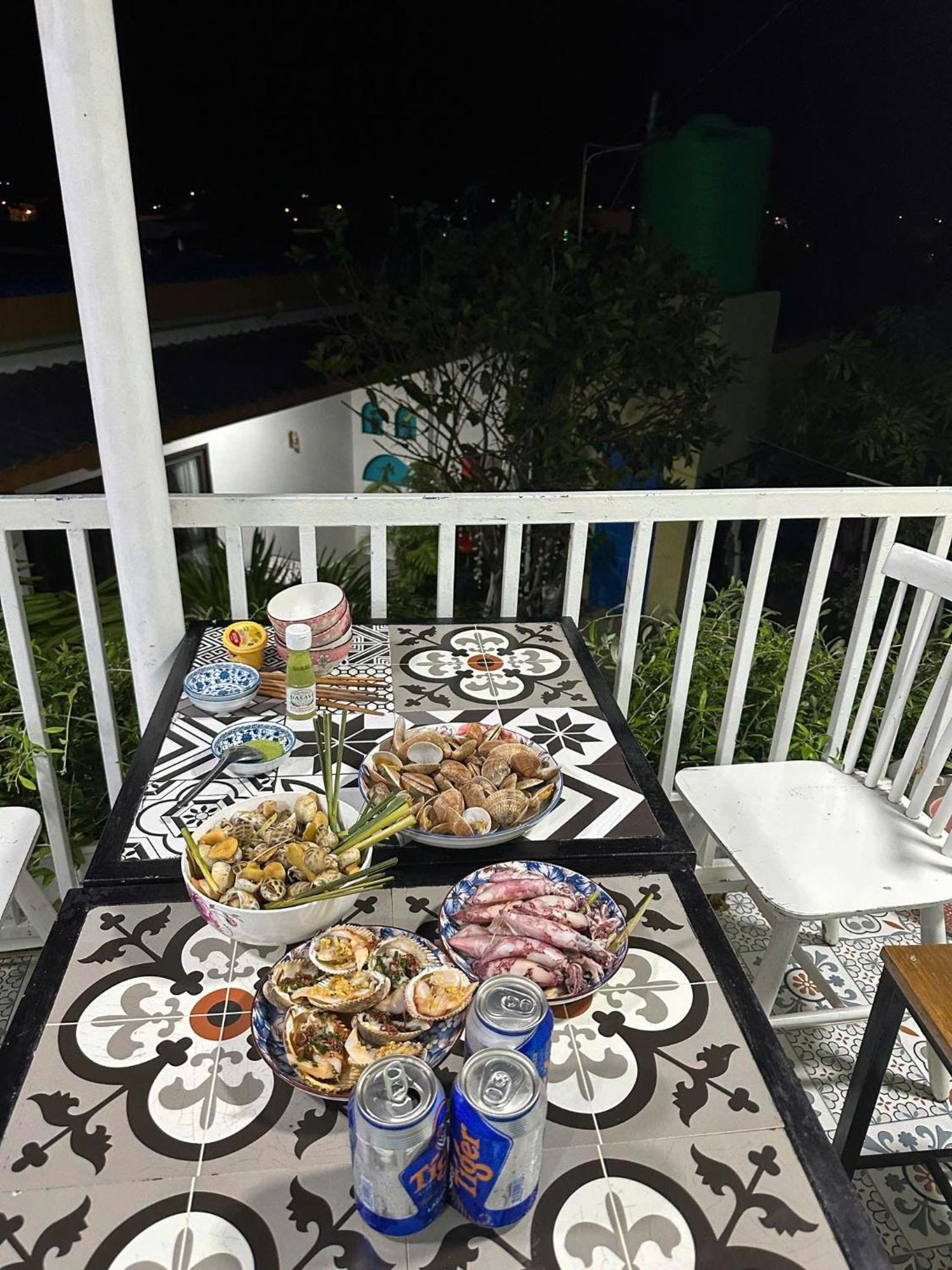Gio Homestay And Coffee Ap Khanh Phuoc Eksteriør bilde
