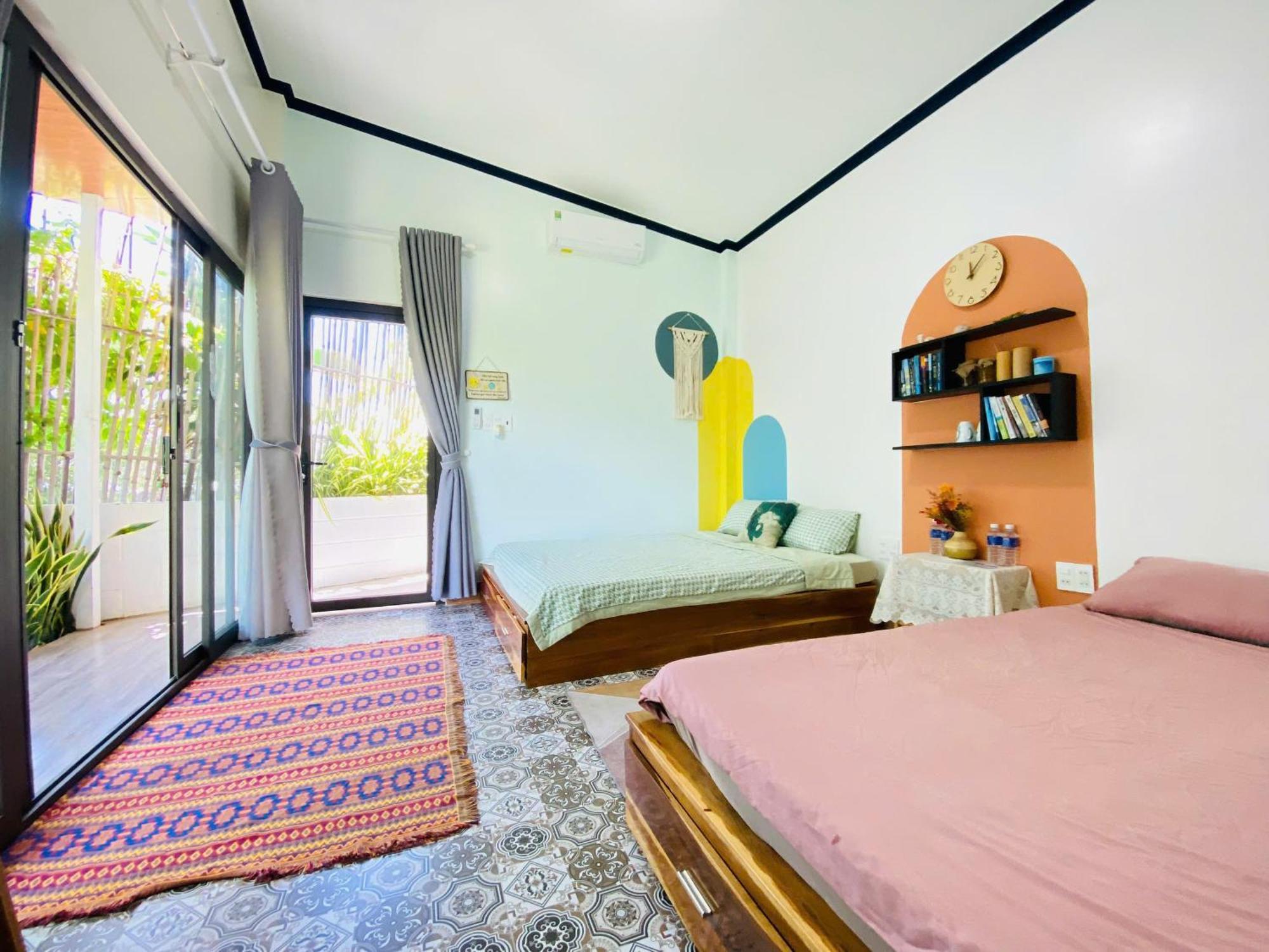 Gio Homestay And Coffee Ap Khanh Phuoc Eksteriør bilde