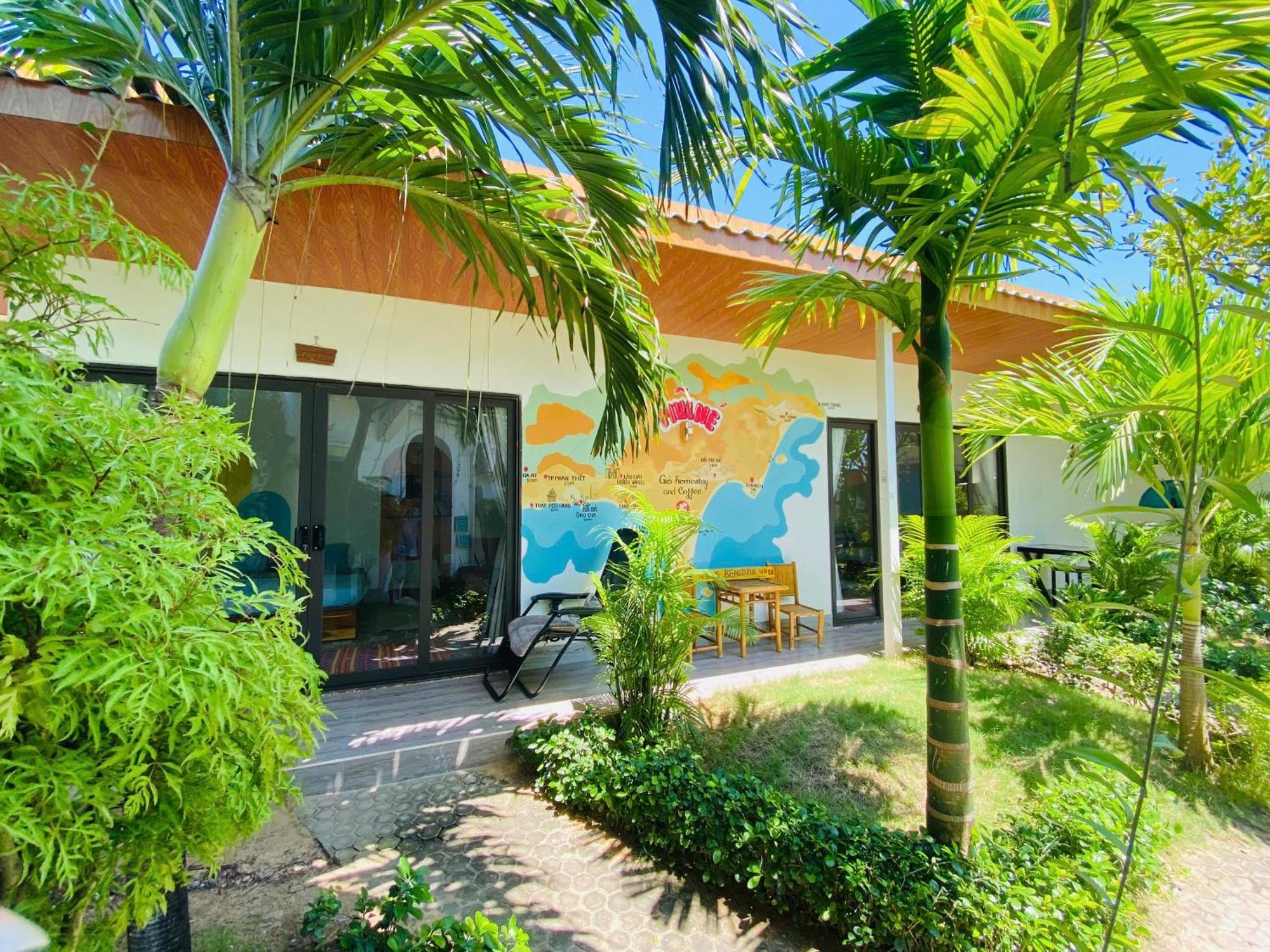 Gio Homestay And Coffee Ap Khanh Phuoc Eksteriør bilde