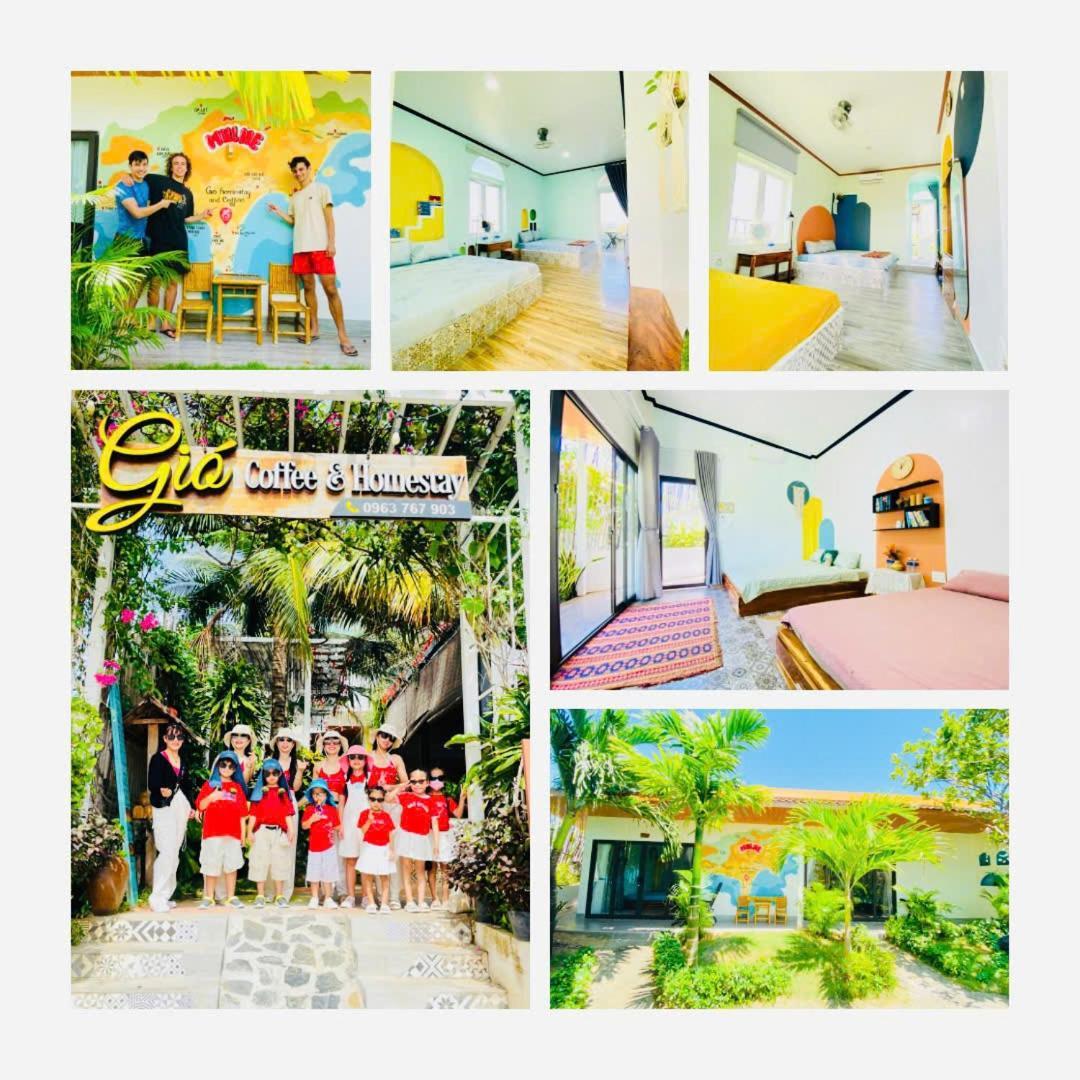 Gio Homestay And Coffee Ap Khanh Phuoc Eksteriør bilde