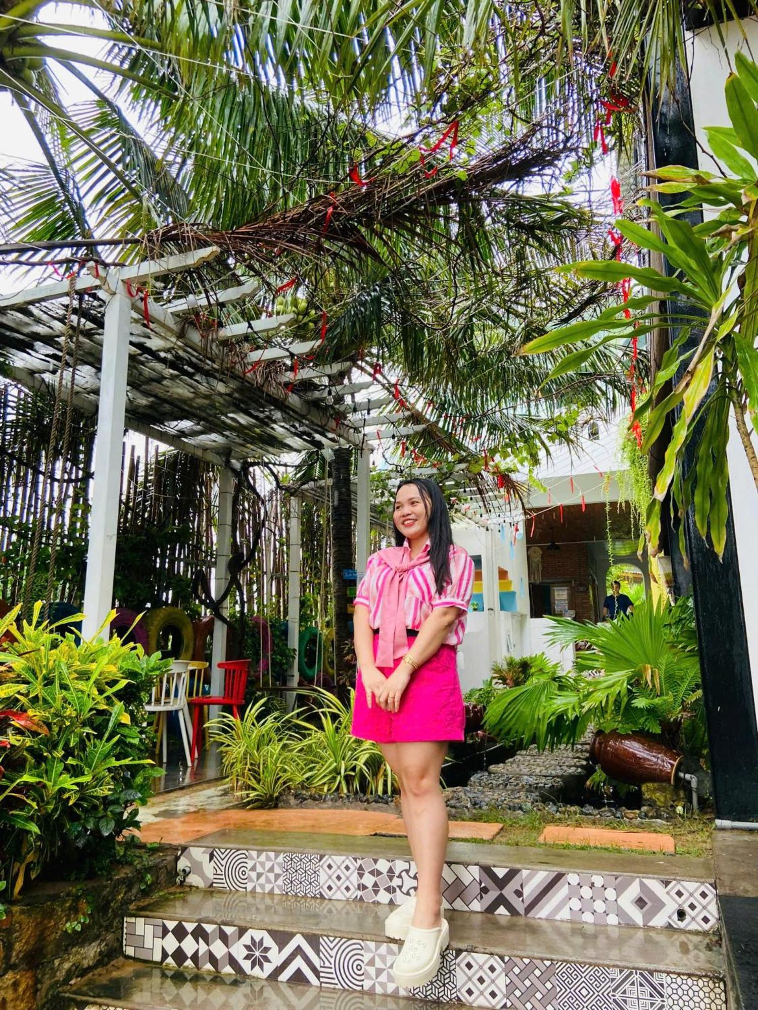 Gio Homestay And Coffee Ap Khanh Phuoc Eksteriør bilde