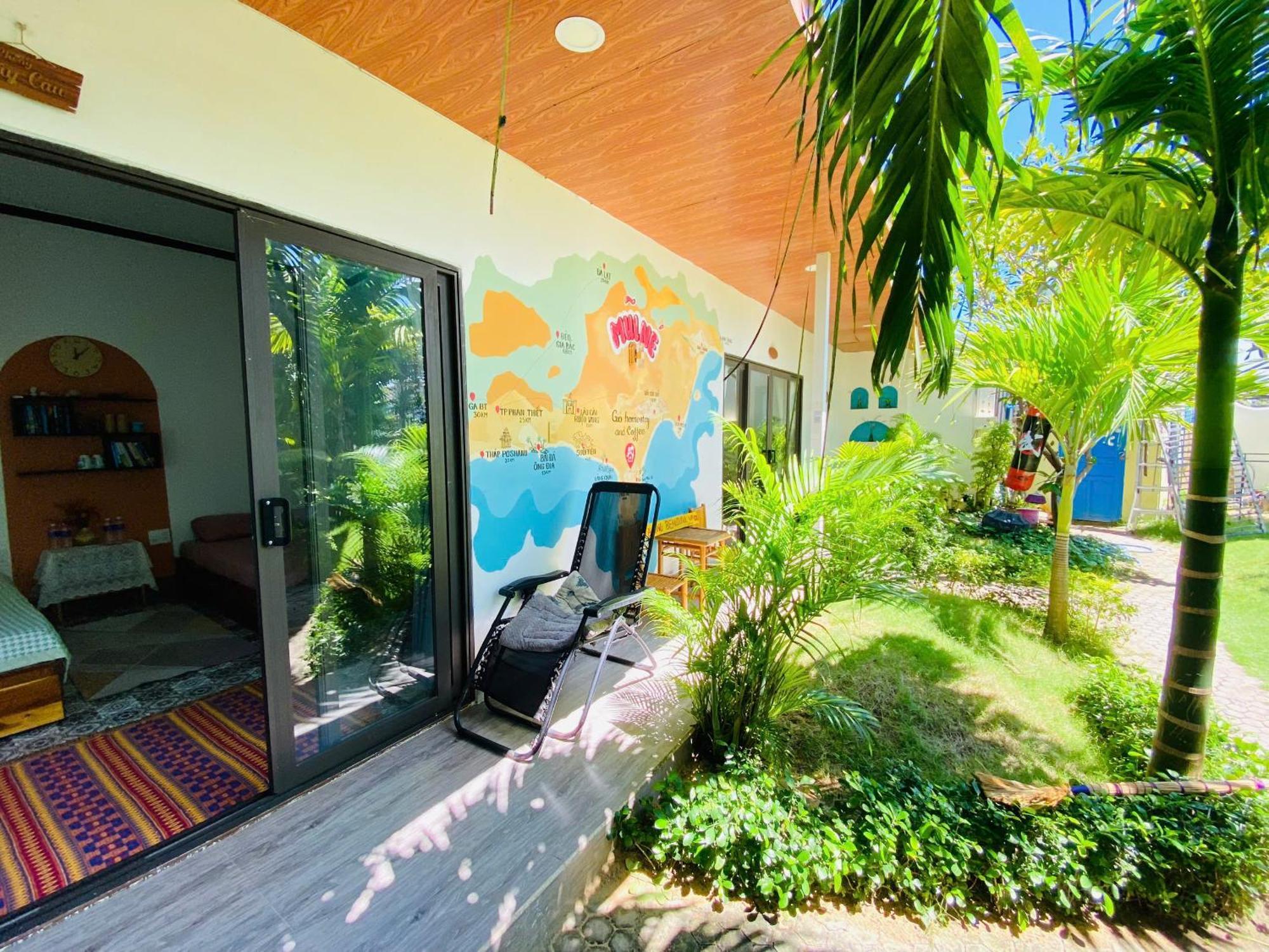 Gio Homestay And Coffee Ap Khanh Phuoc Eksteriør bilde