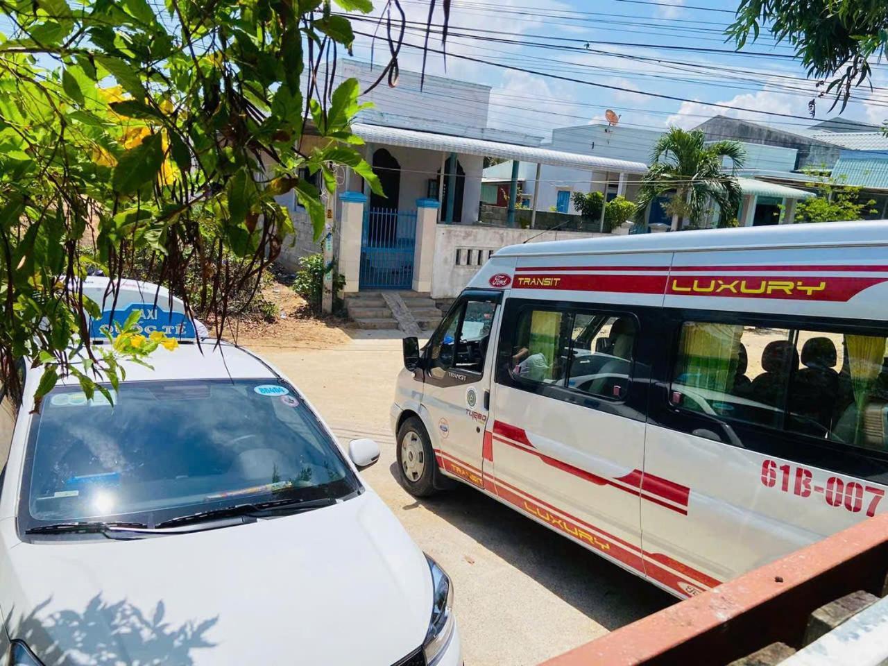 Gio Homestay And Coffee Ap Khanh Phuoc Eksteriør bilde